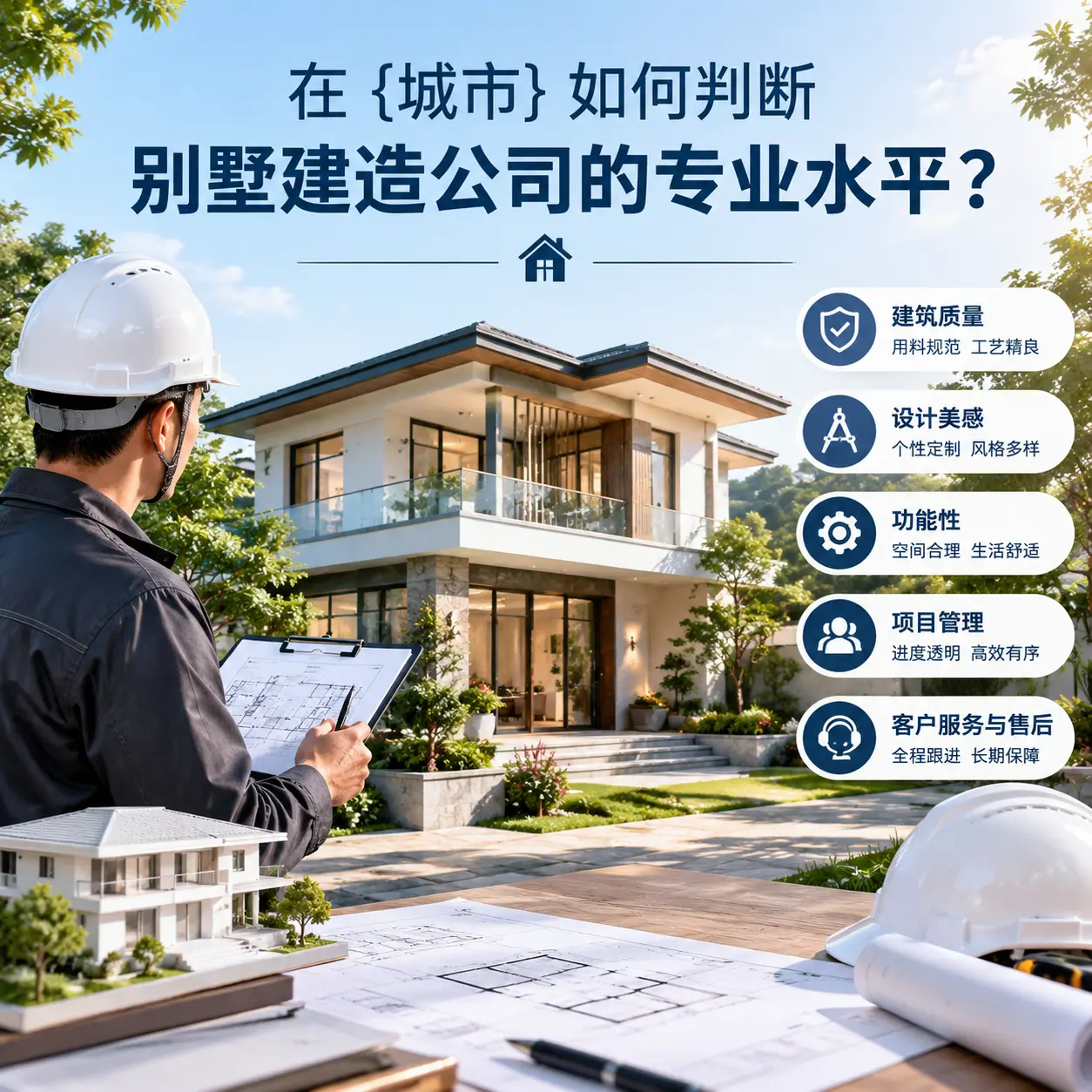 在 铜仁 如何判断别墅建造公司的专业水平?