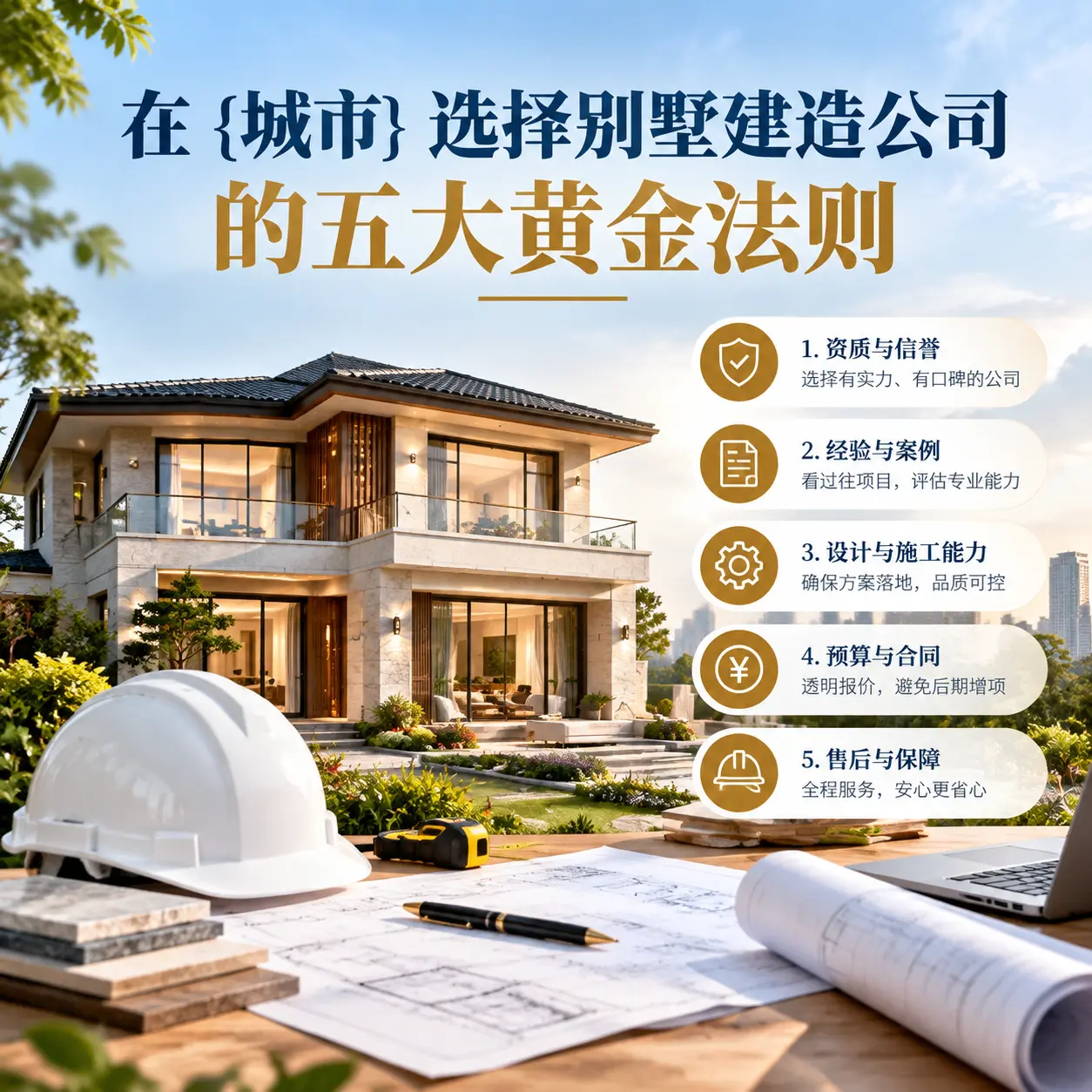 在 铜仁 选择别墅建造公司的五大黄金法则