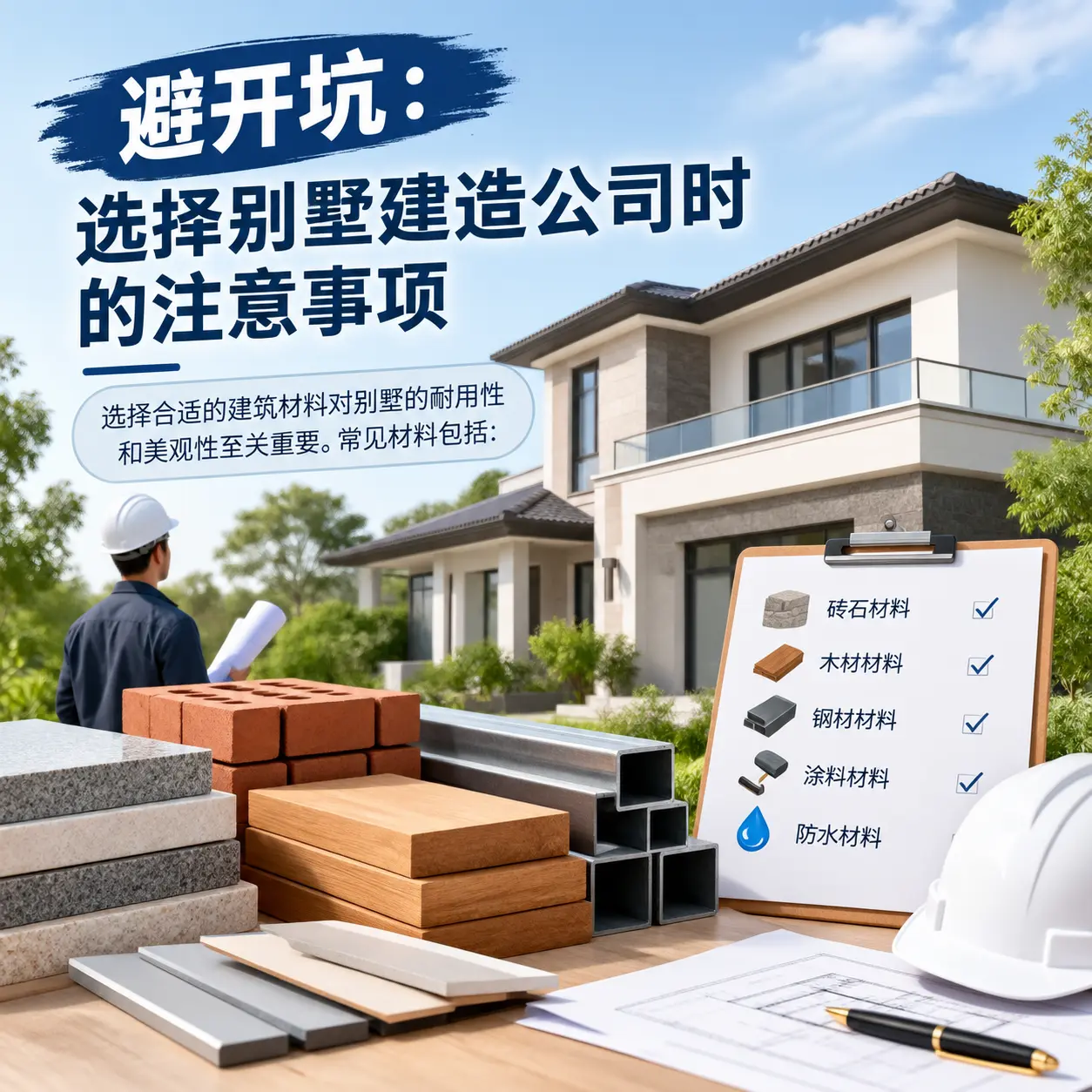避开坑：选择 铜仁 别墅建造公司时的注意事项