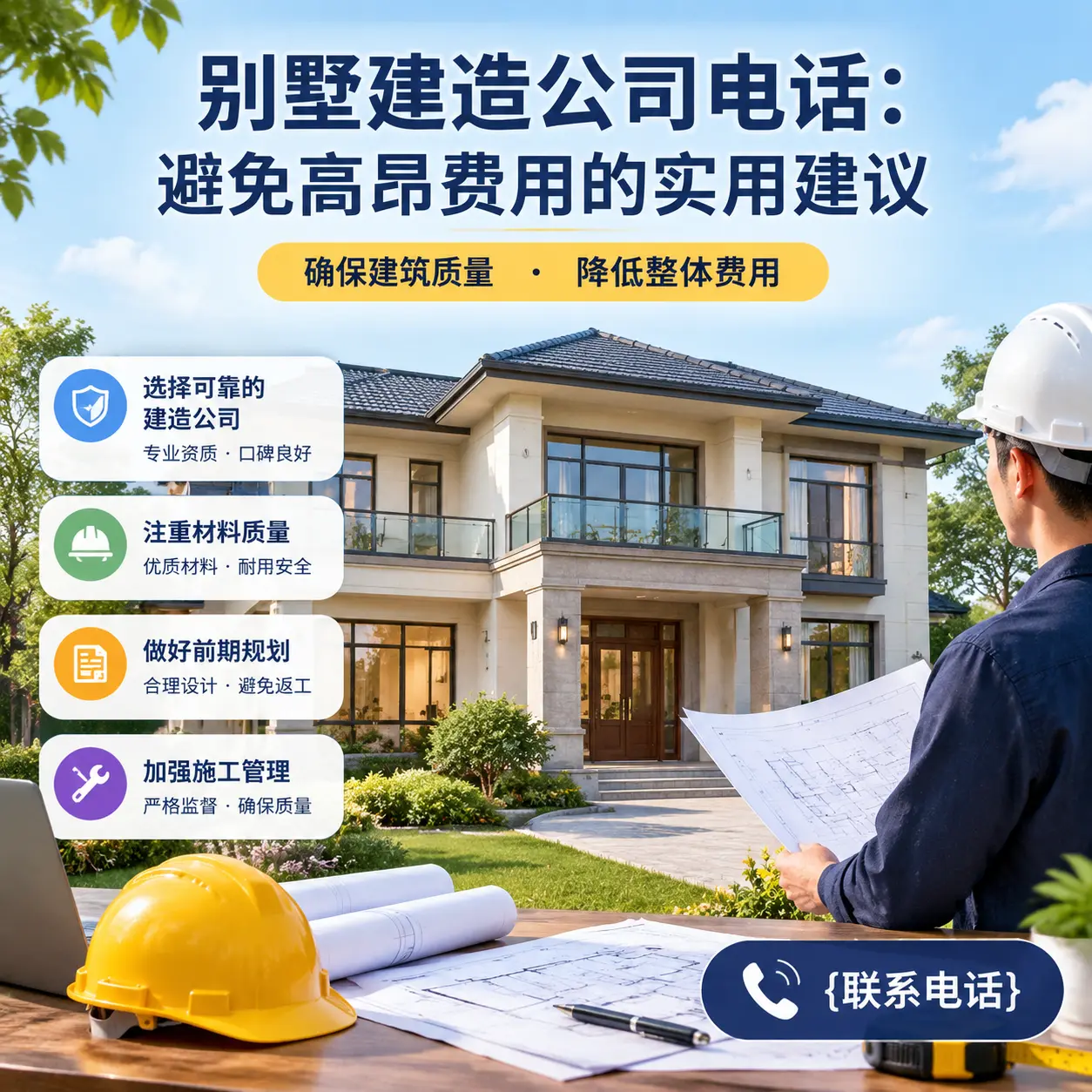 铜仁别墅建造公司电话:避免高昂费用的实用建议