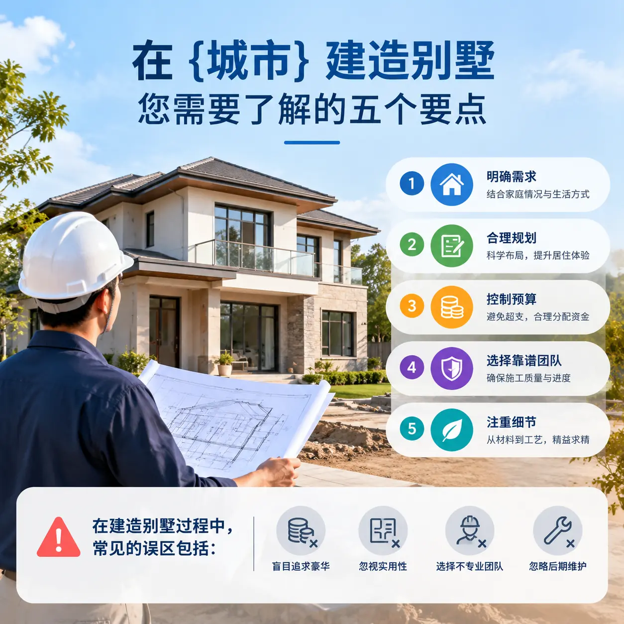 在 铜仁 建造别墅,您需要了解的五个要点