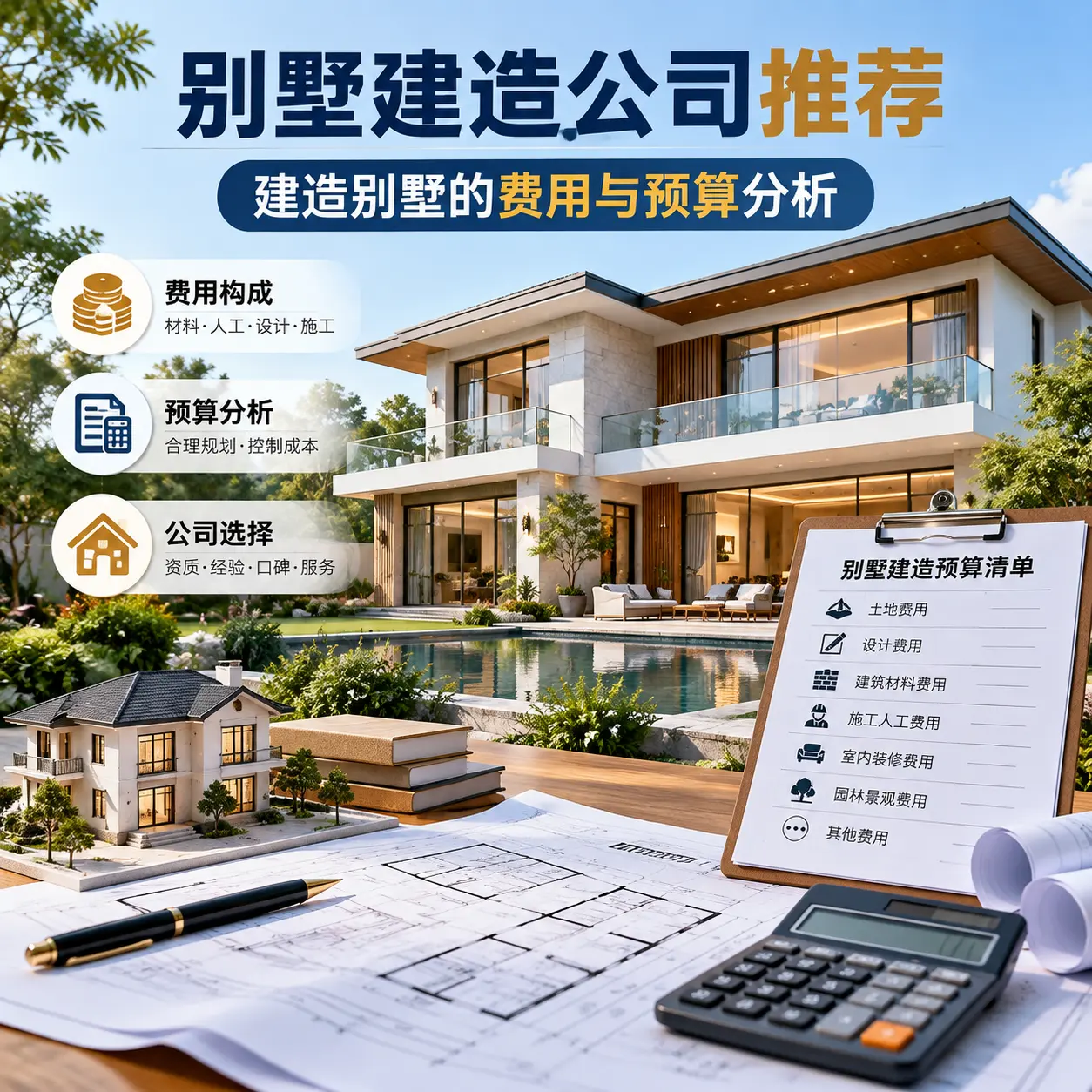 别墅建造公司推荐： 铜仁 建造别墅的费用与预算分析