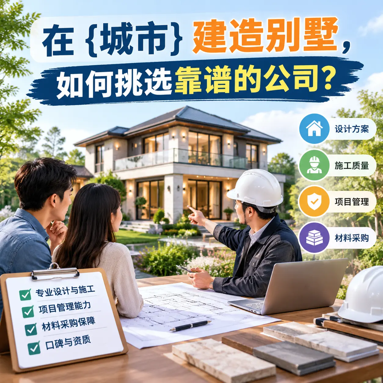 在 铜仁 建造别墅,如何挑选靠谱的公司?