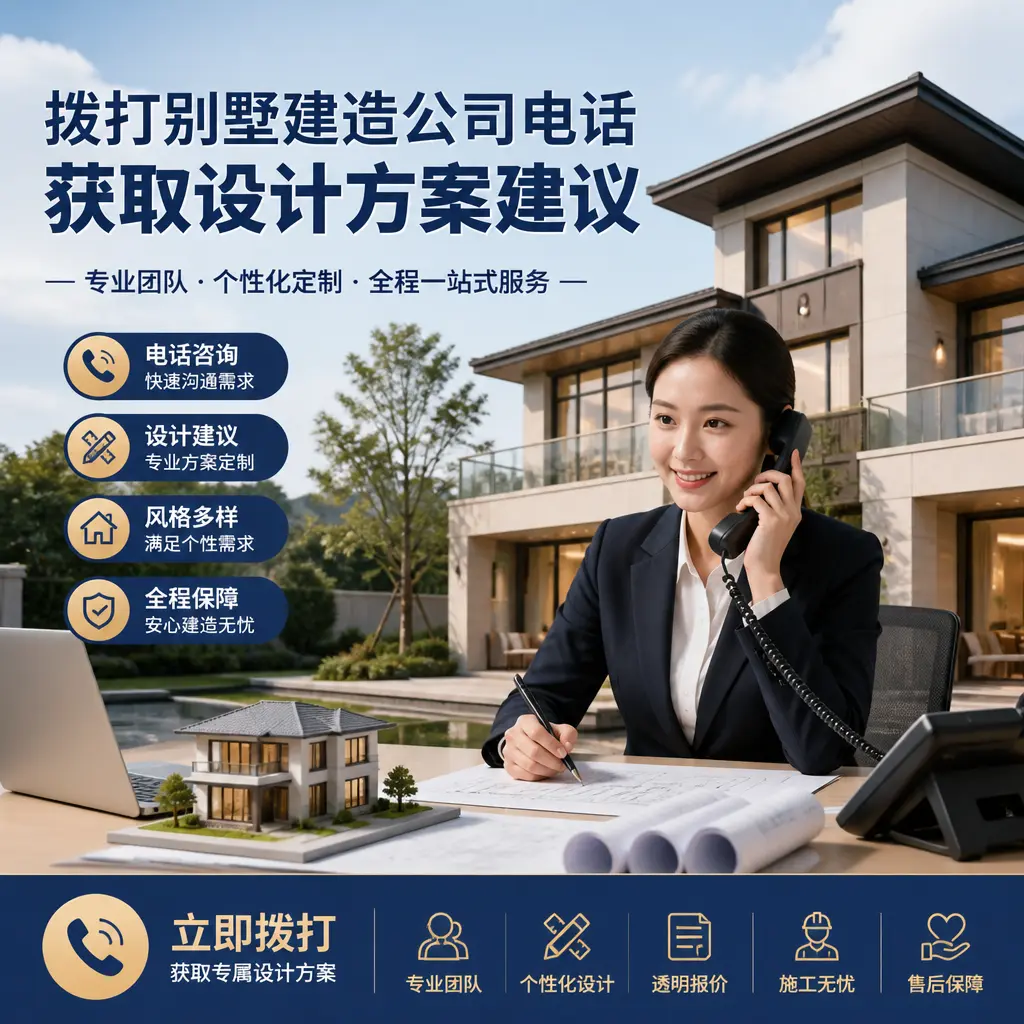 拨打铜仁别墅建造公司电话，获取设计方案建议