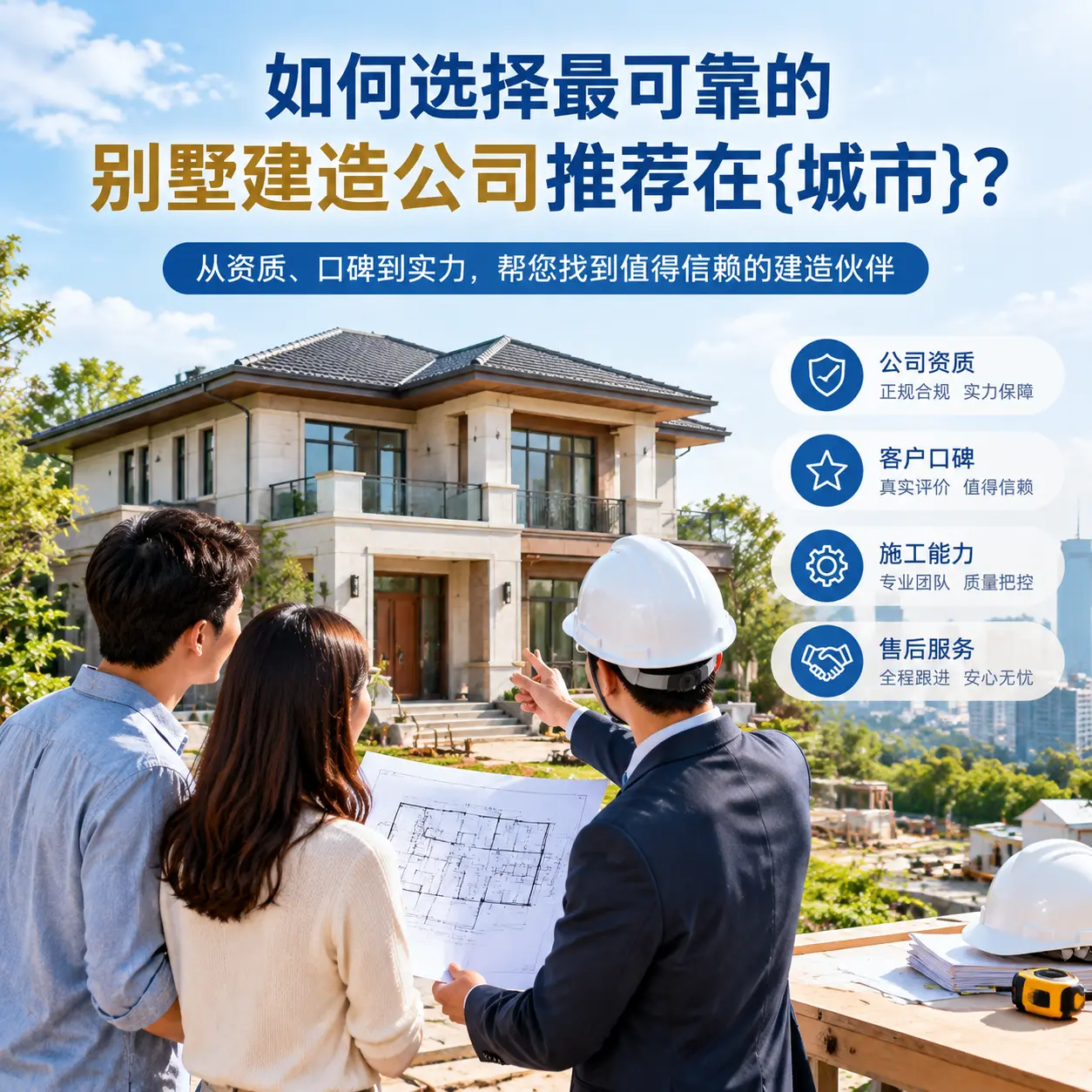 如何选择最可靠的别墅建造公司推荐在铜仁？