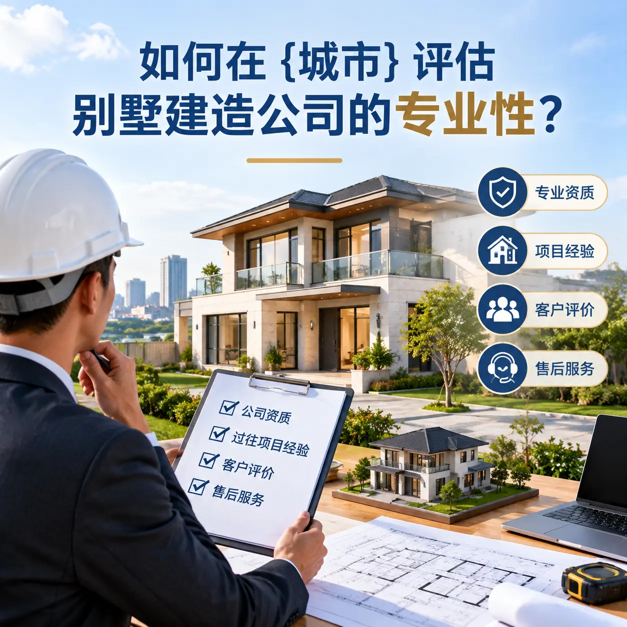 如何在 铜仁 评估别墅建造公司的专业性？