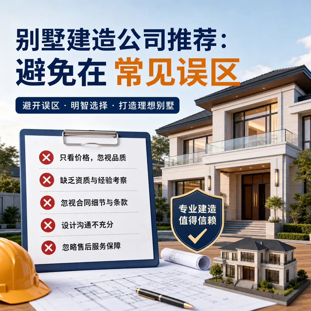 别墅建造公司推荐：避免在 铜仁 的常见误区